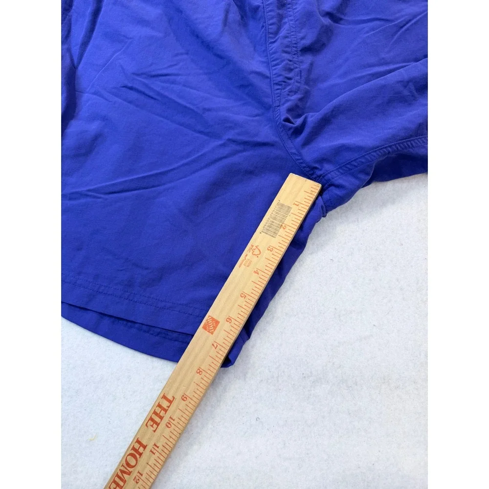 The North Face Mens Purple Athletic Hiking Shorts Elastic Waist Size XL  READ